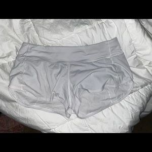 lululemon speed up shorts!!!